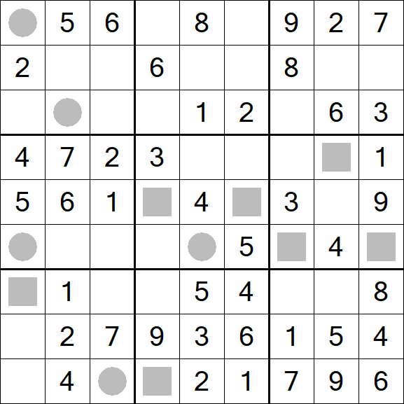 Even-Odd Sudoku - Easy