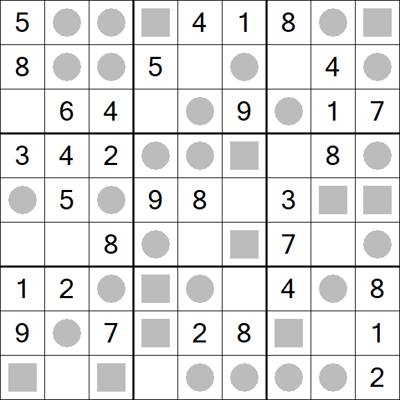 Even-Odd Sudoku - Easy