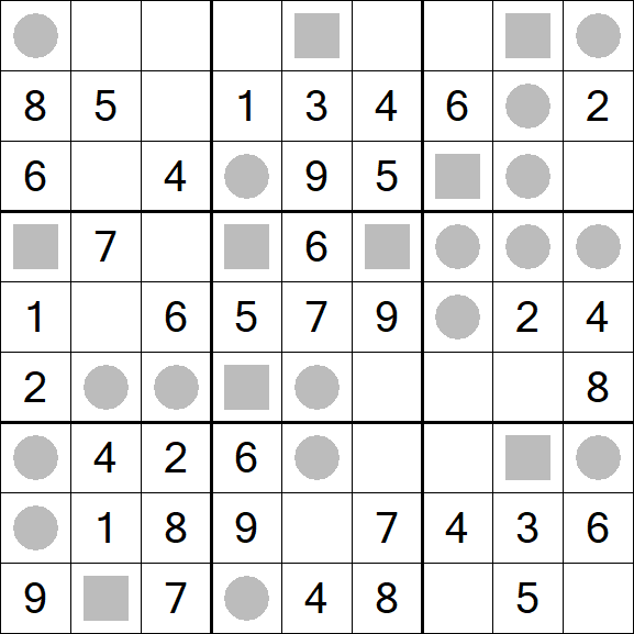 Even-Odd Sudoku - Easy