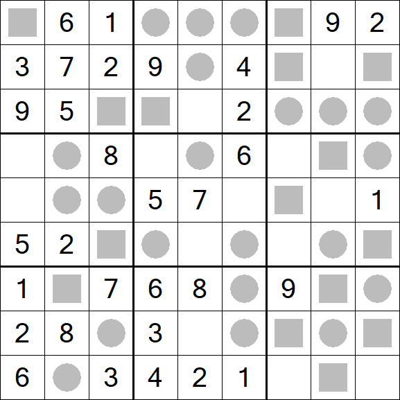 Even-Odd Sudoku - Easy