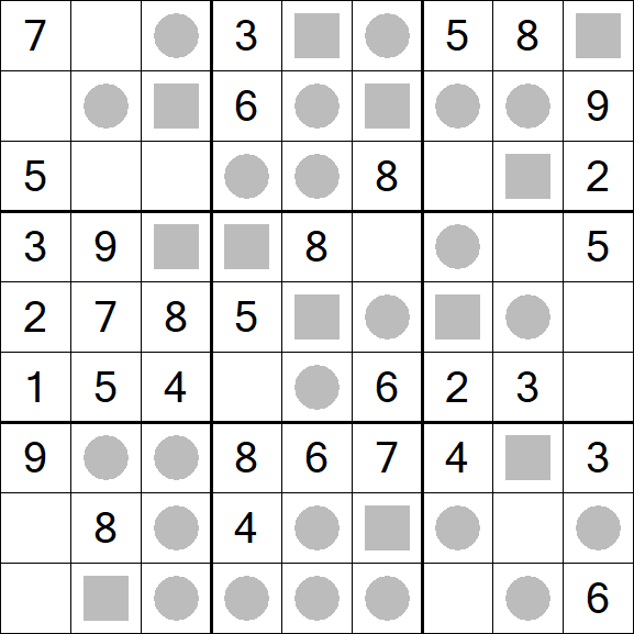 Even-Odd Sudoku - Easy