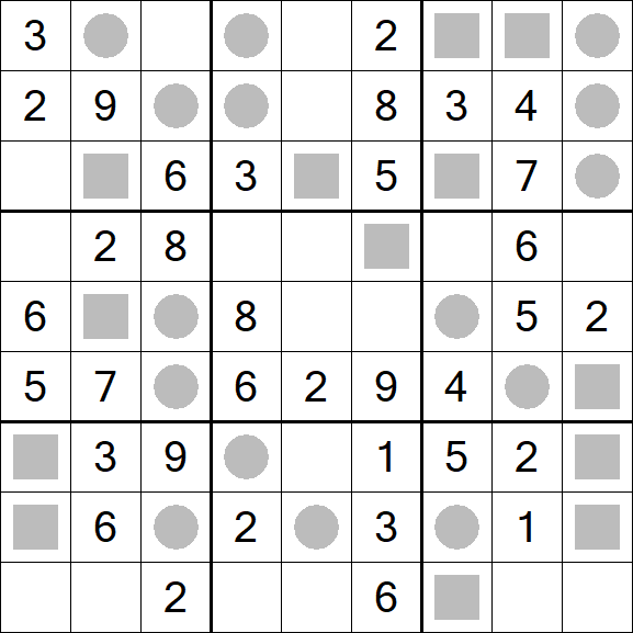 Even-Odd Sudoku - Easy