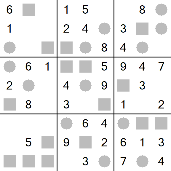 Even-Odd Sudoku - Einfach