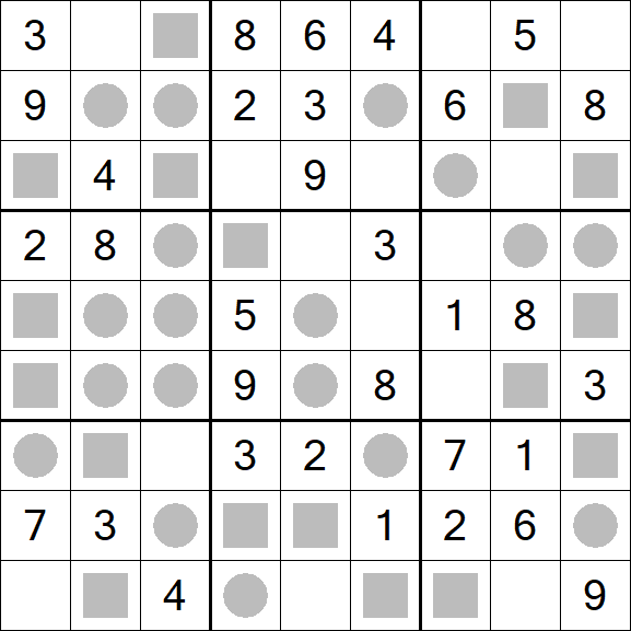 Even-Odd Sudoku - Einfach