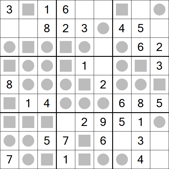 Even-Odd Sudoku - Einfach