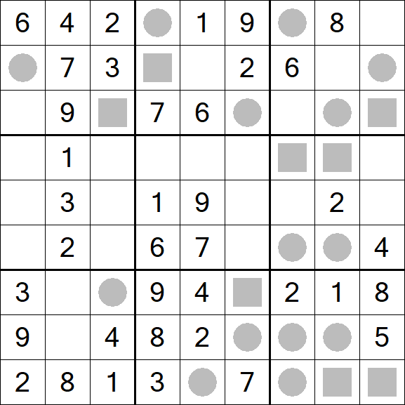 Even-Odd Sudoku - Easy