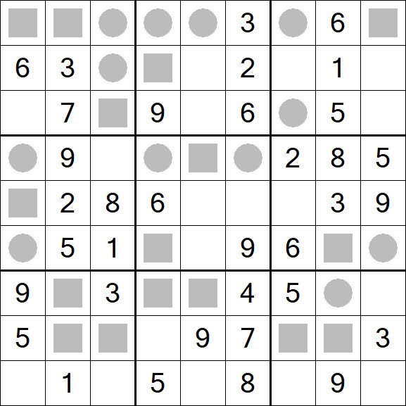 Even-Odd Sudoku - Einfach