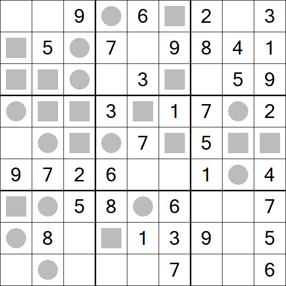 Even-Odd Sudoku - Easy