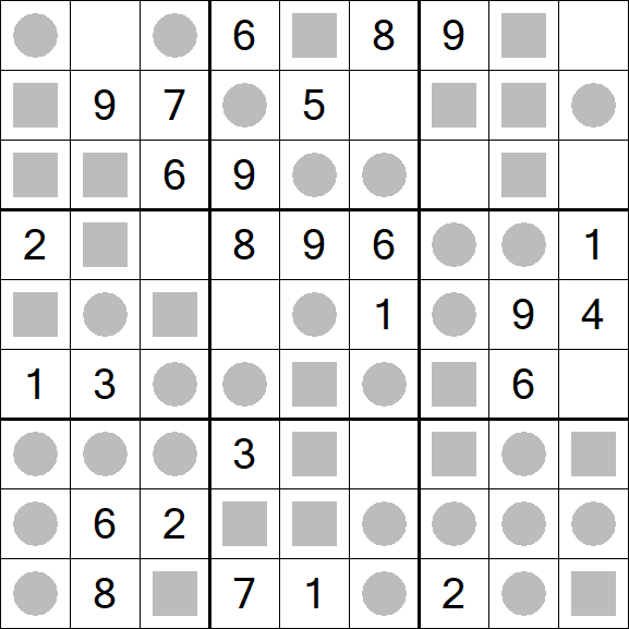 Even-Odd Sudoku - Easy