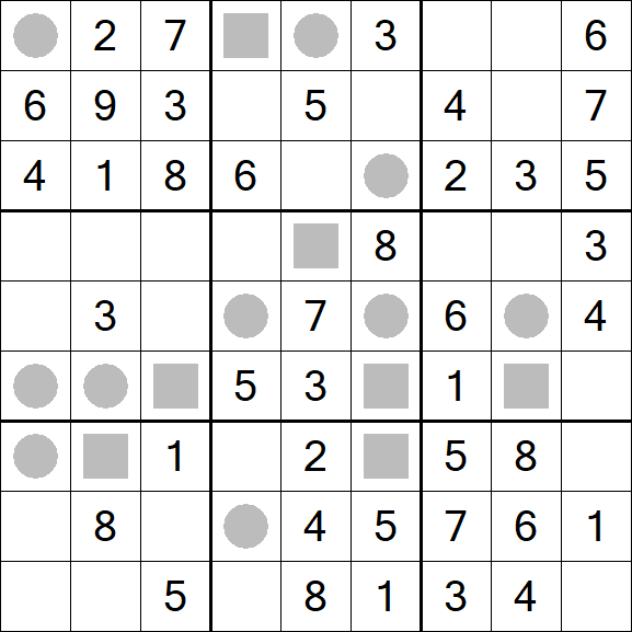 Even-Odd Sudoku - Einfach