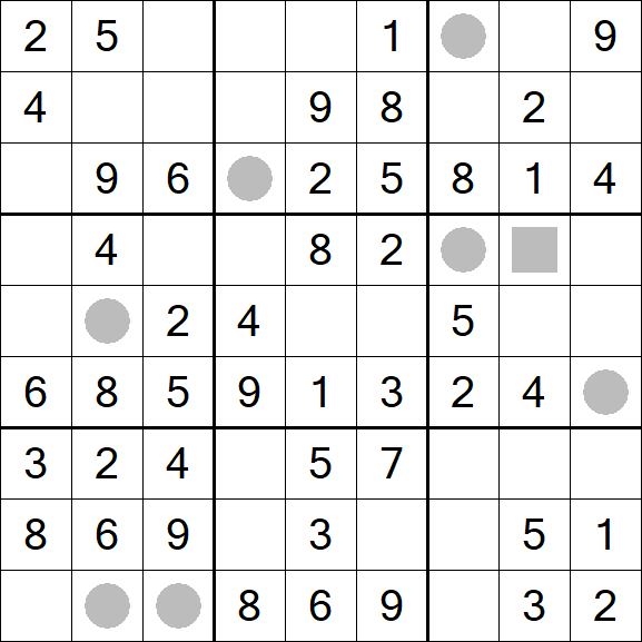 Even-Odd Sudoku - Einfach