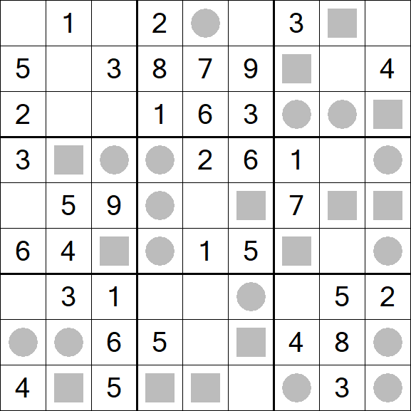 Even-Odd Sudoku - Easy