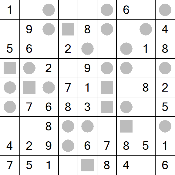 Even-Odd Sudoku - Fácil