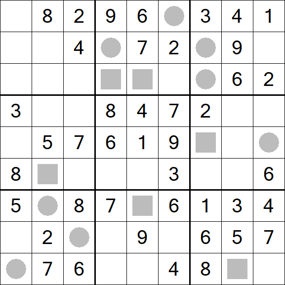 Even-Odd Sudoku - Fácil