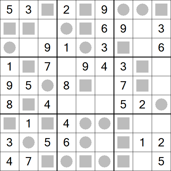 Even-Odd Sudoku - Easy