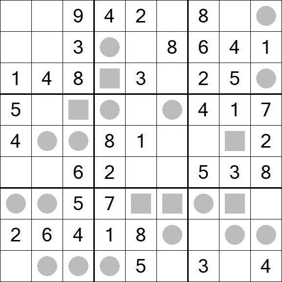 Even-Odd Sudoku - Easy