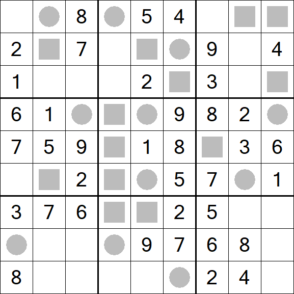 Even-Odd Sudoku - Easy