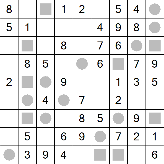 Even-Odd Sudoku - Easy