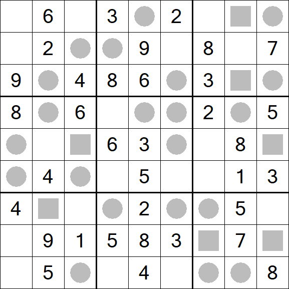 Even-Odd Sudoku - Fácil