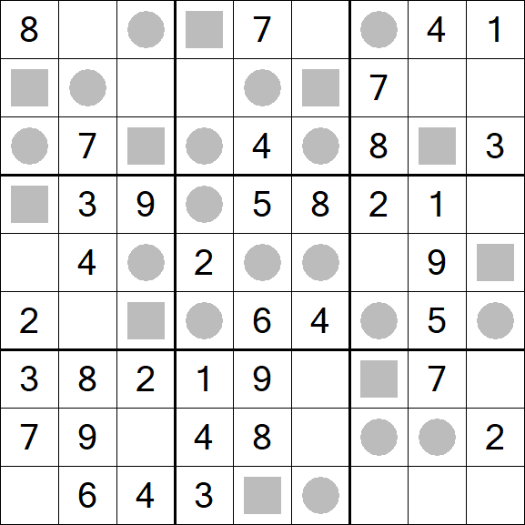 Even-Odd Sudoku - Easy