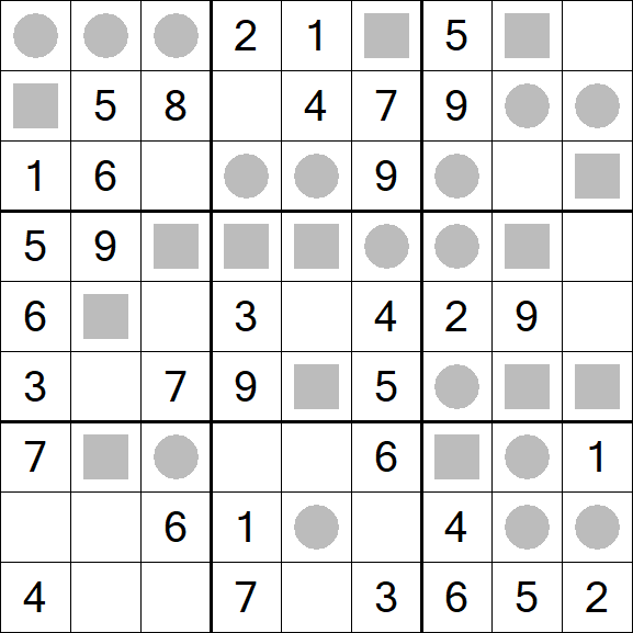 Even-Odd Sudoku - Easy