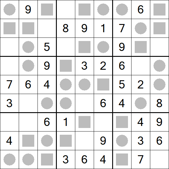 Even-Odd Sudoku - Easy