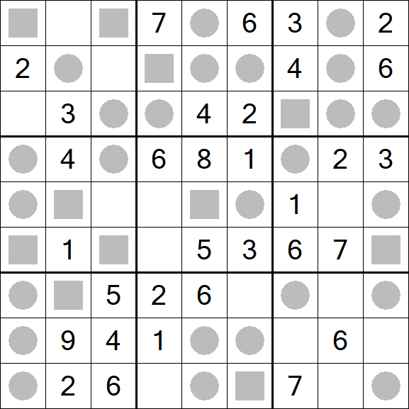 Even-Odd Sudoku - Easy