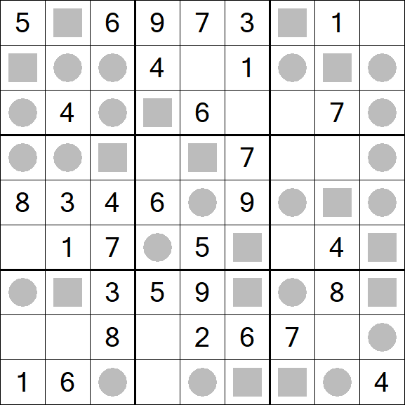 Even-Odd Sudoku - Easy