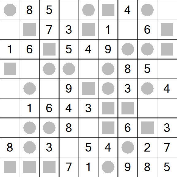 Even-Odd Sudoku - Easy