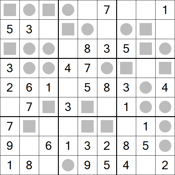 Even-Odd Sudoku - Easy