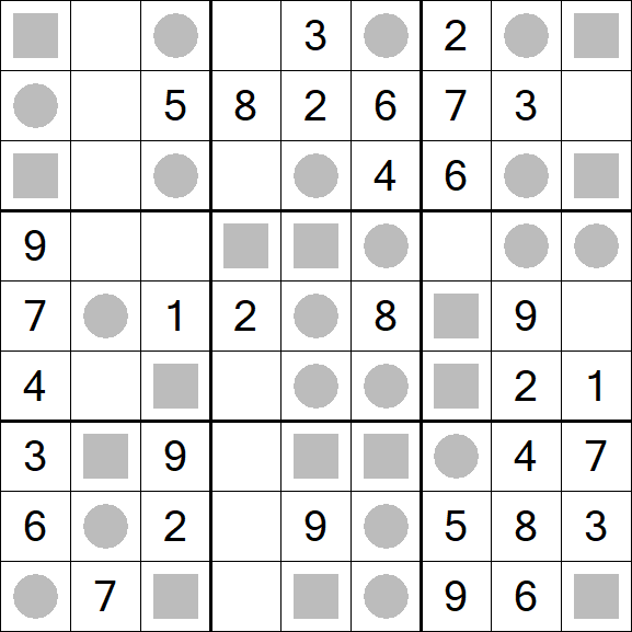 Even-Odd Sudoku - Easy