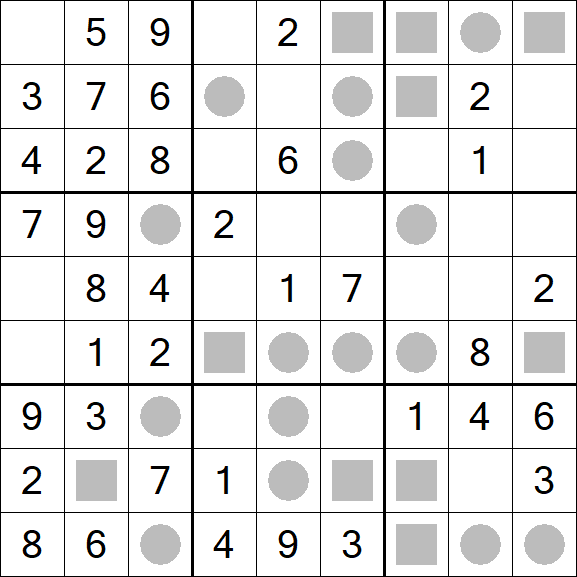 Even-Odd Sudoku - Easy
