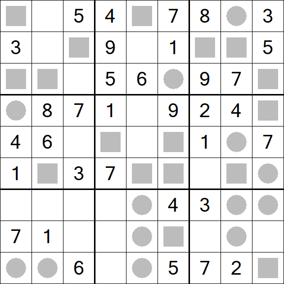Even-Odd Sudoku - Easy