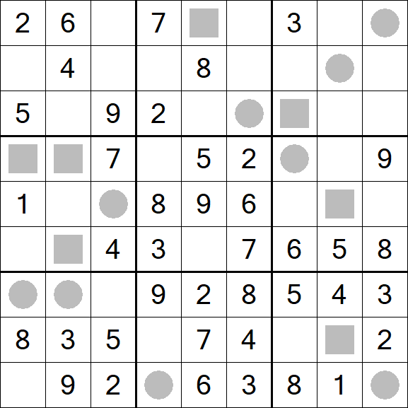 Even-Odd Sudoku - Easy