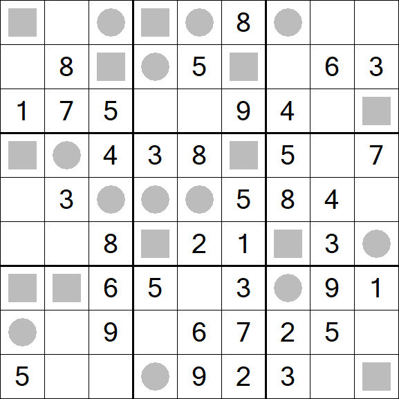 Even-Odd Sudoku - Easy
