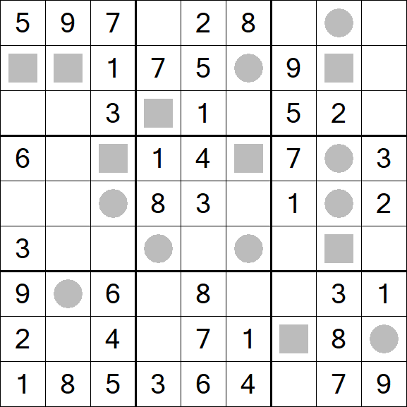 Even-Odd Sudoku - Easy
