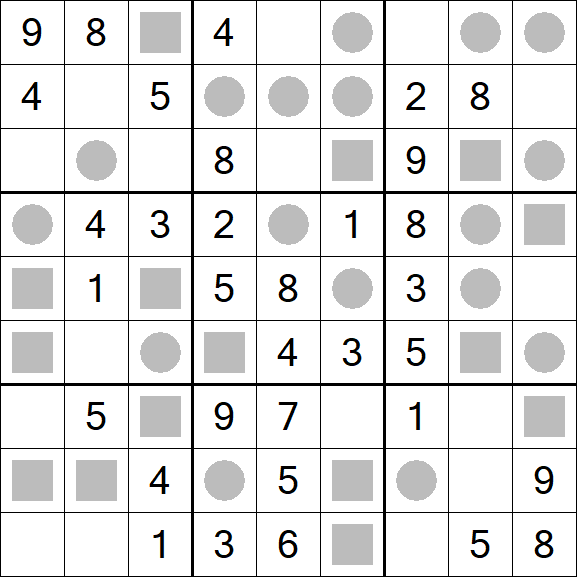 Even-Odd Sudoku - Easy