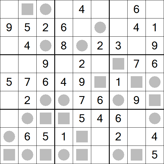 Even-Odd Sudoku - Easy