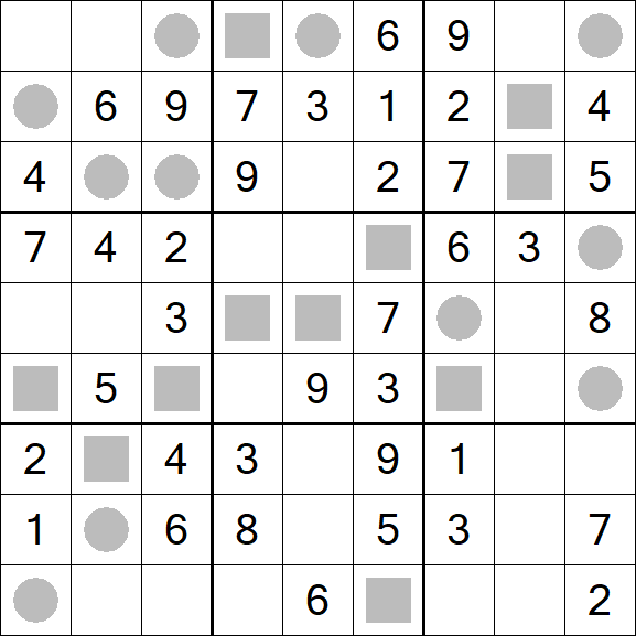 Even-Odd Sudoku - Easy