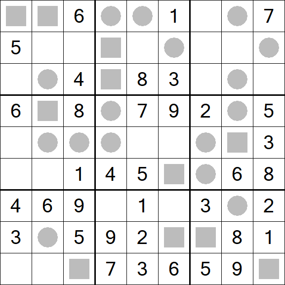 Even-Odd Sudoku - Easy