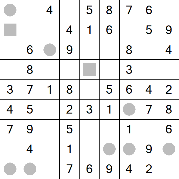 Even-Odd Sudoku - Fácil
