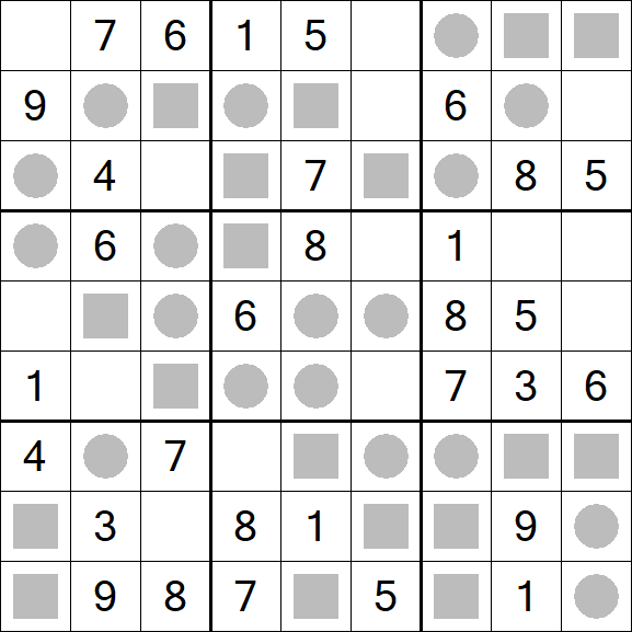 Even-Odd Sudoku - Easy