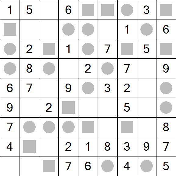 Even-Odd Sudoku - Easy