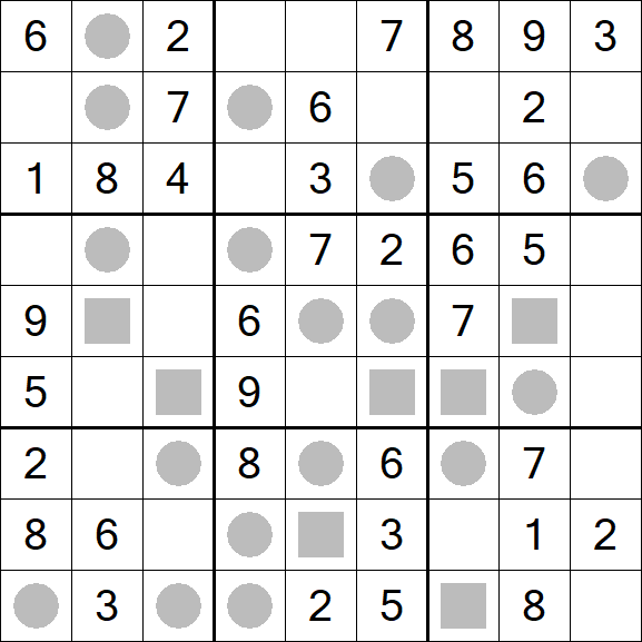 Even-Odd Sudoku - Fácil