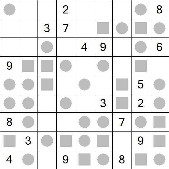 Even-Odd Sudoku - Difícil