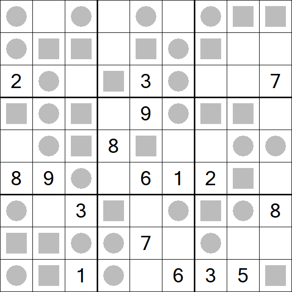 Even-Odd Sudoku - Difficile