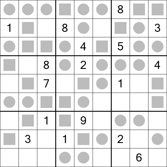 Even-Odd Sudoku - Difficile