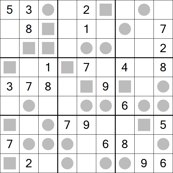 Even-Odd Sudoku - Difficile