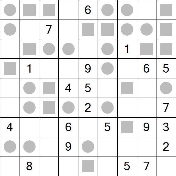 Even-Odd Sudoku - Difficile