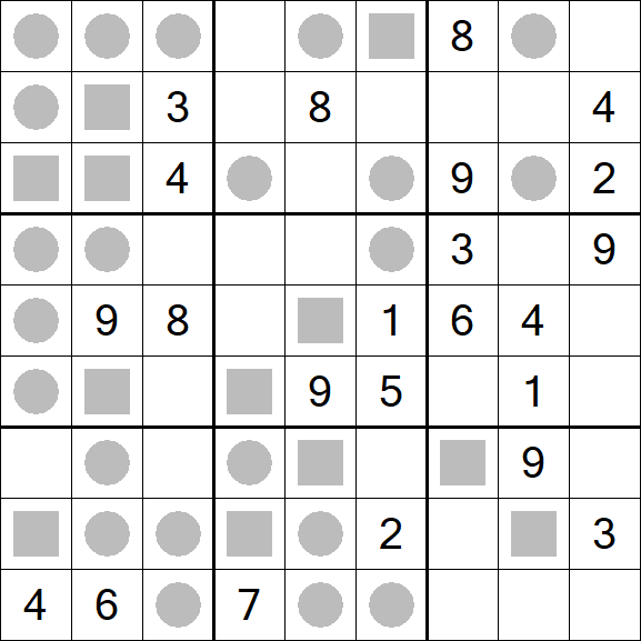 Even-Odd Sudoku - Difficile